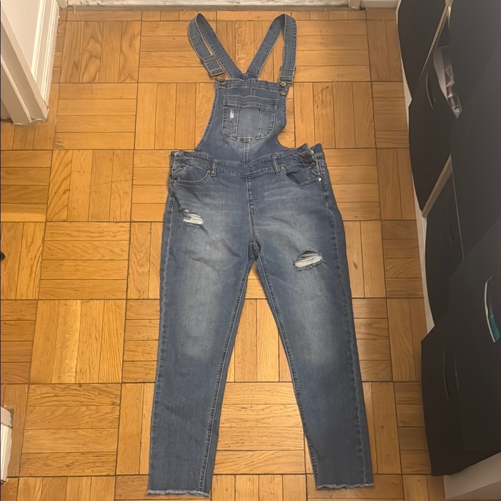 Women's Blue Denim Overalls - Never worn